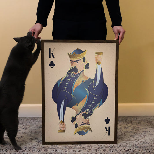 "Club Royal Court" Large Print Set (3 Pieces) ♣