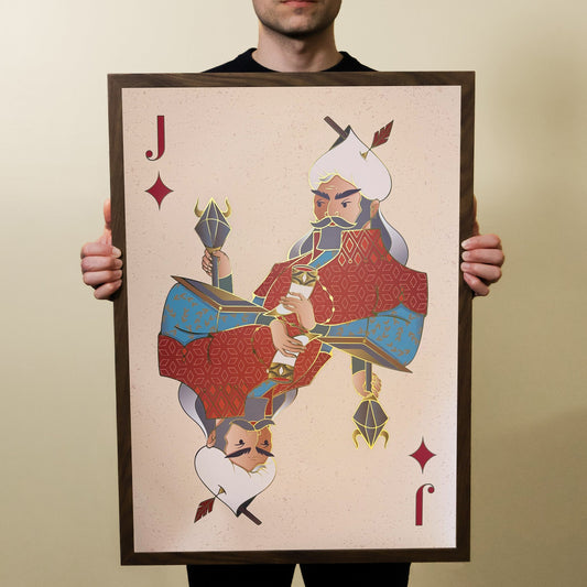 "Diamond Royal Court" Large Print Set (3 Pieces) ♦