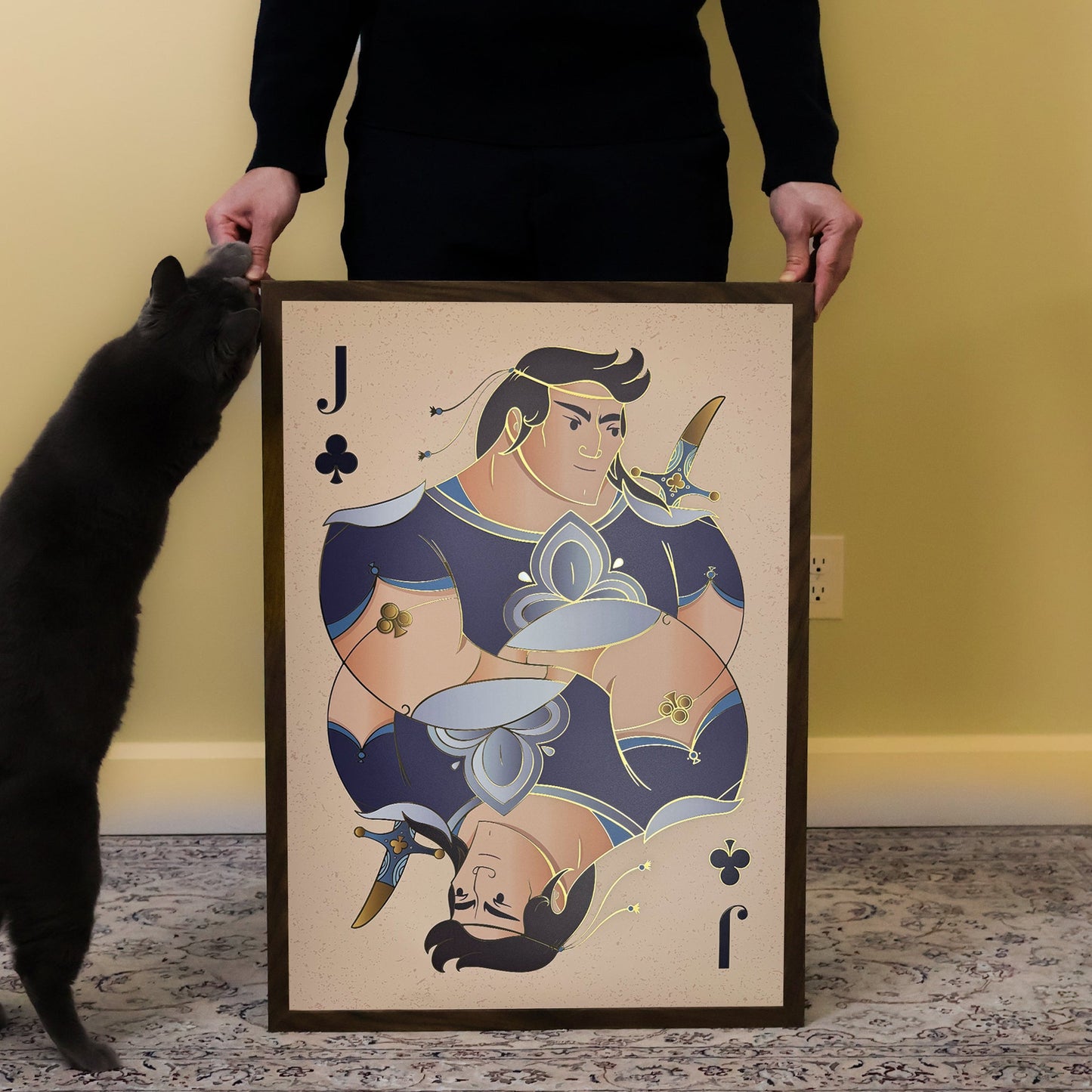 "Club Royal Court" Large Print Set (3 Pieces) ♣
