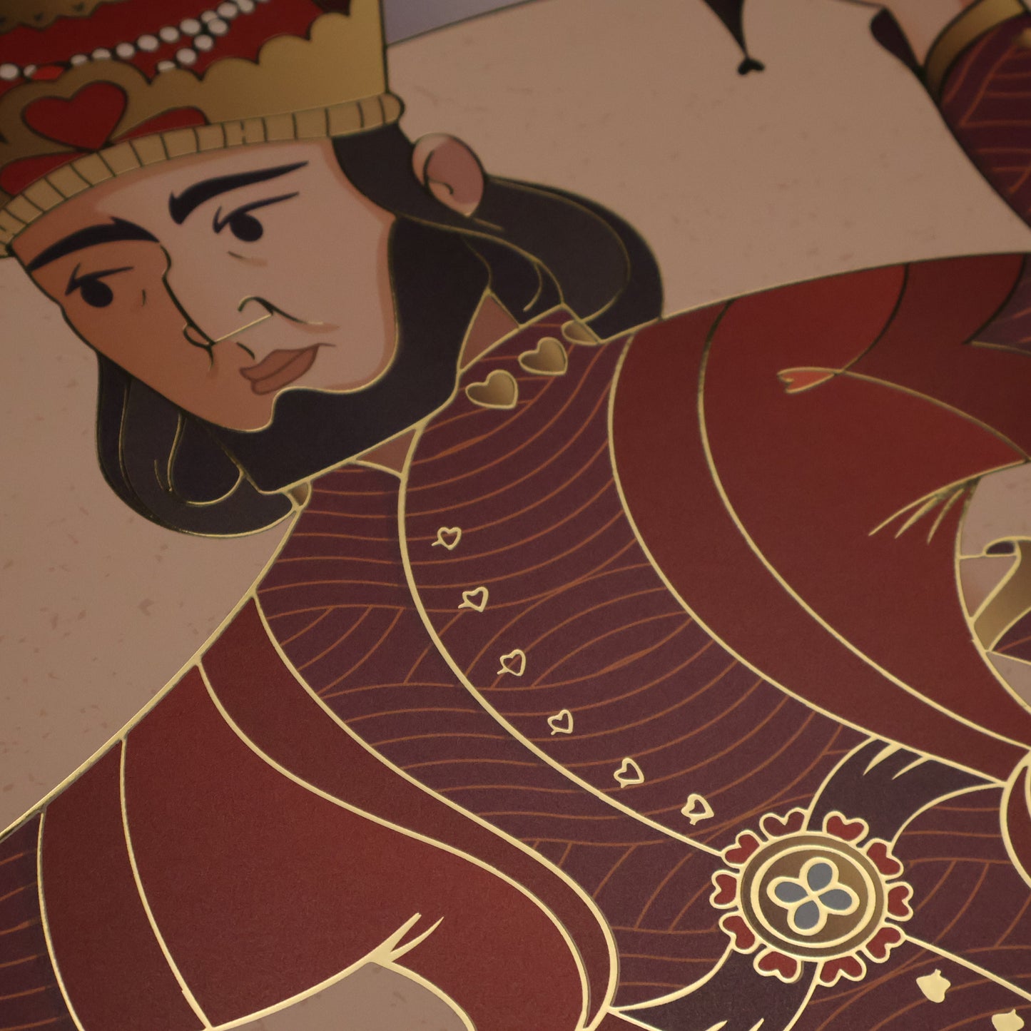 "Heart Royal Court" Large Print Set (3 Pieces) ♥