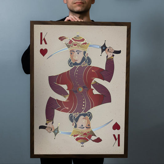 "Heart Royal Court" Large Print Set (3 Pieces) ♥