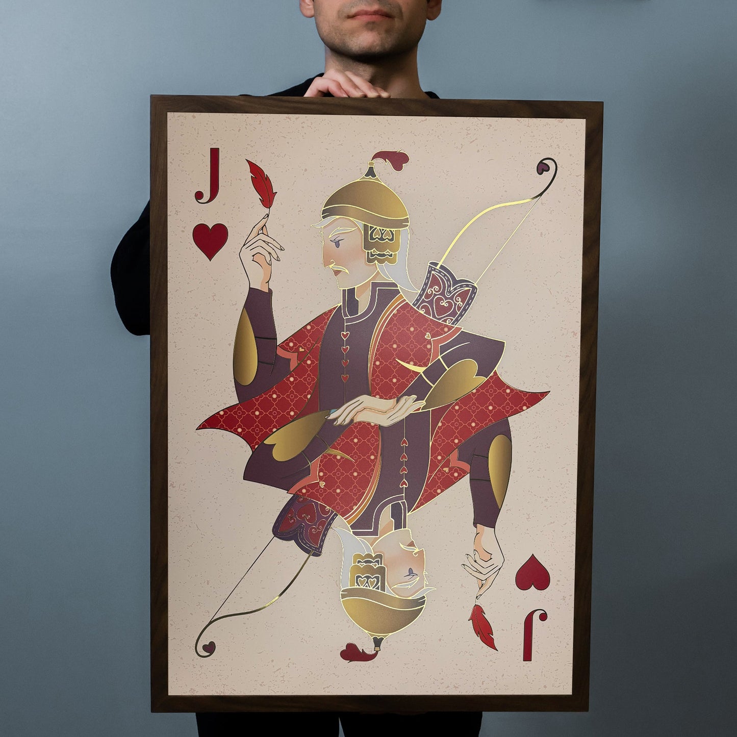 "Heart Royal Court" Large Print Set (3 Pieces) ♥